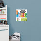 Periodic Table Poster - Officially Licensed Star Wars Removable Adhesive Decal