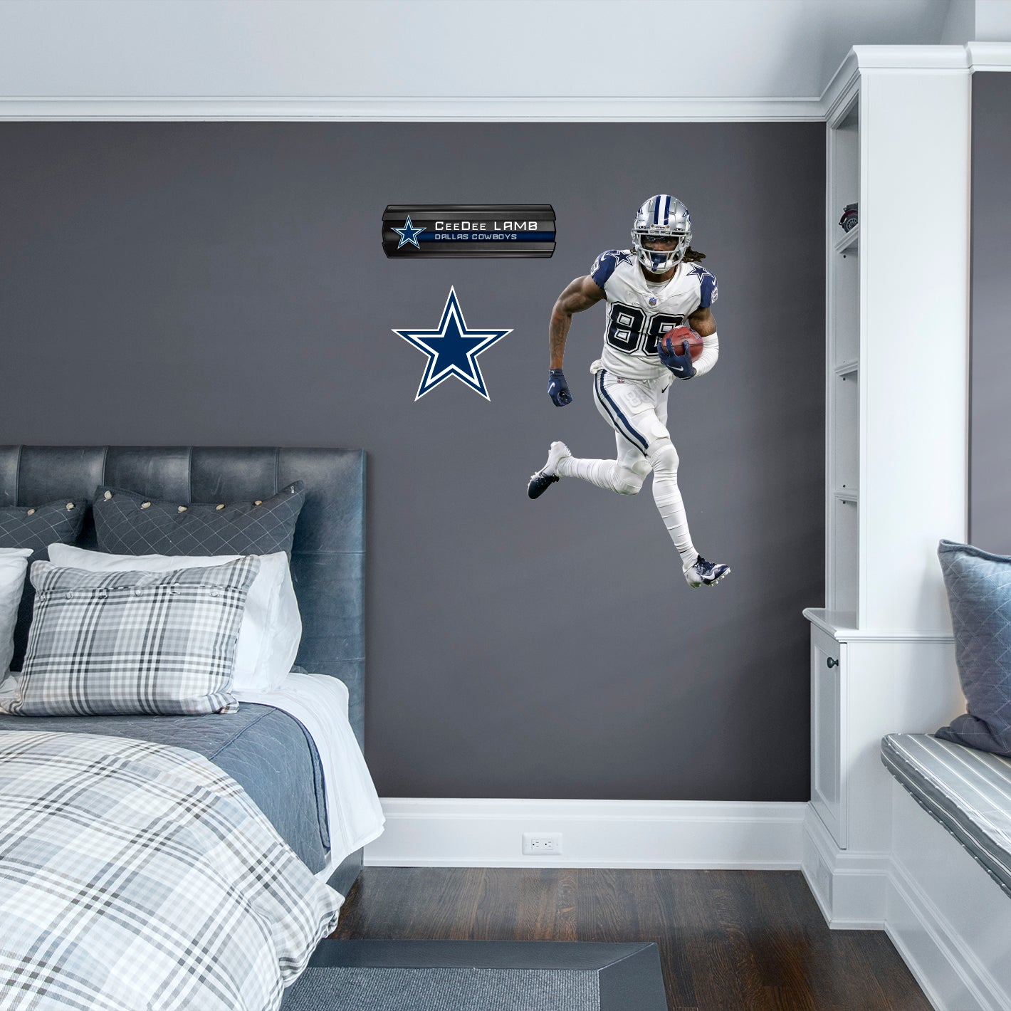 Dallas Cowboys: CeeDee Lamb - Officially Licensed NFL Removable Adhesive Decal