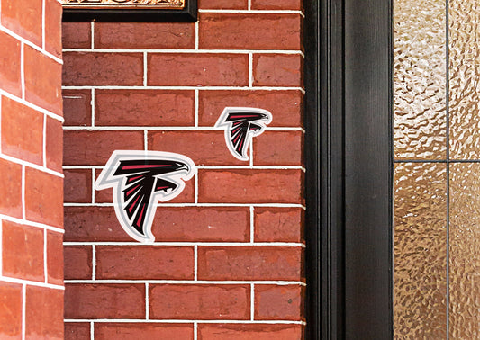 Atlanta Falcons:  Alumigraphic Logo Minis        - Officially Licensed NFL    Outdoor Graphic