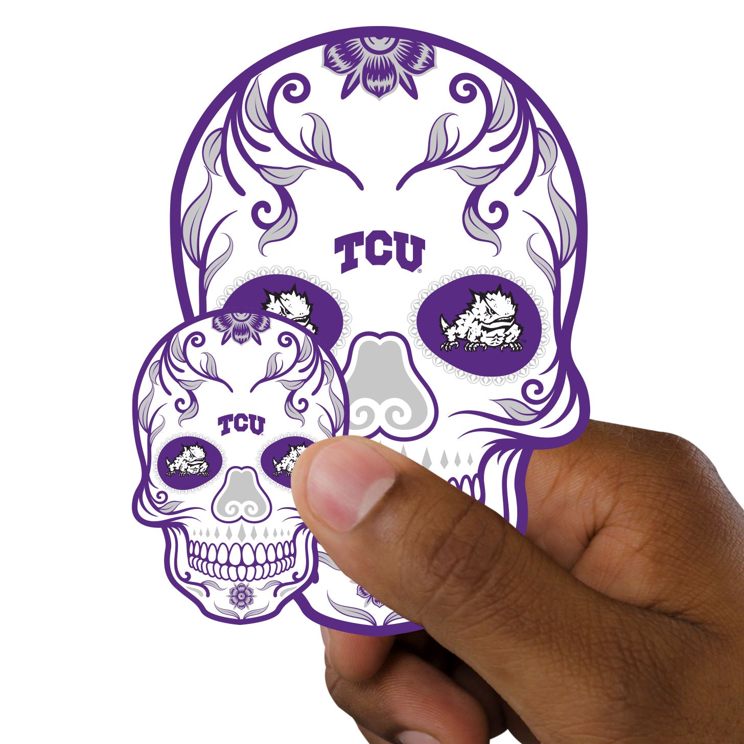 TCU Horned Frogs: 2021 Foam Finger - Officially Licensed NCAA Removabl –  Fathead