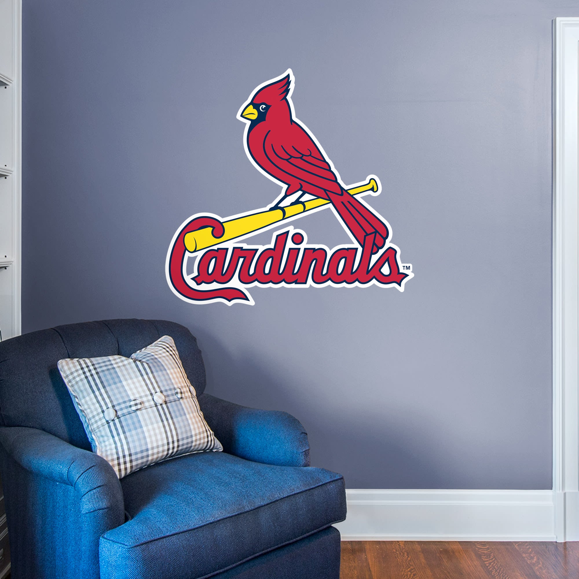 cardinals and blues Sticker for Sale by reardone