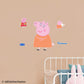 Peppa Pig: Mommy RealBigs - Officially Licensed Hasbro Removable Adhesive Decal