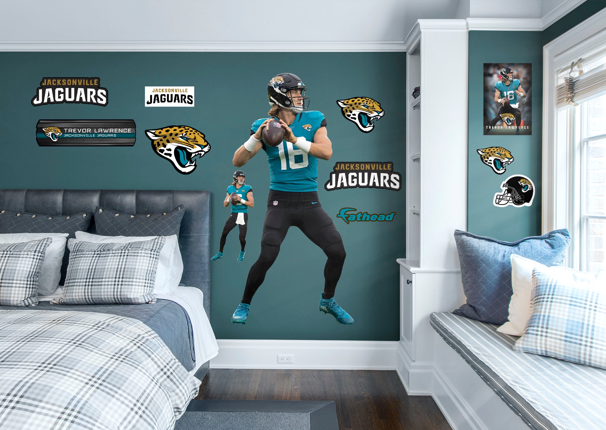 Fathead Jacksonville Jaguars Giant Removable Decal