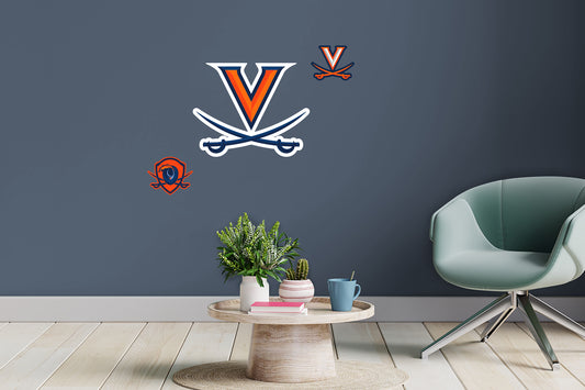 Virginia Cavaliers: Logo - Officially Licensed NCAA Removable Adhesive Decal