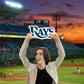 Tampa Bay Rays: Logo Foam Core Cutout - Officially Licensed MLB Big Head