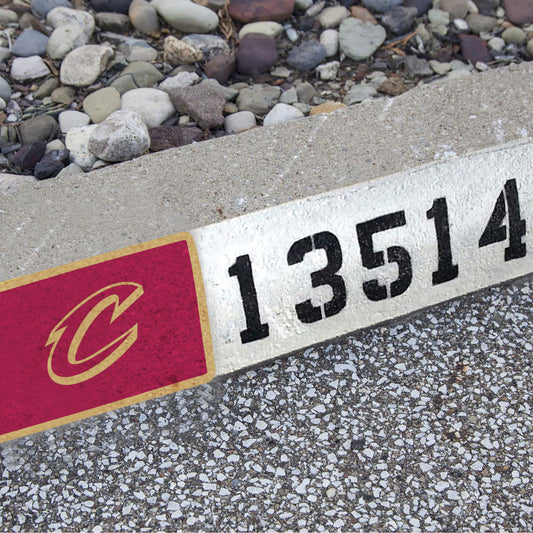 Cleveland Cavaliers: Outdoor Address Block - Officially Licensed NBA Outdoor Graphic