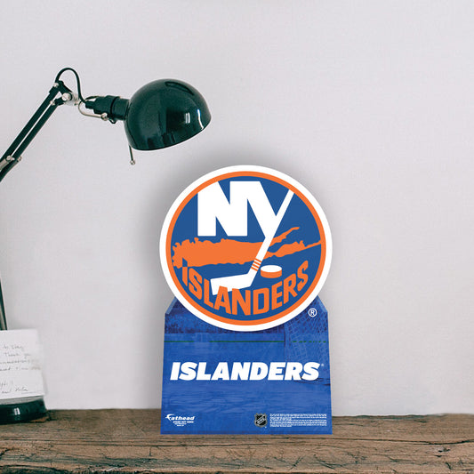 New York Islanders:   Logo  Mini   Cardstock Cutout  - Officially Licensed NHL    Stand Out