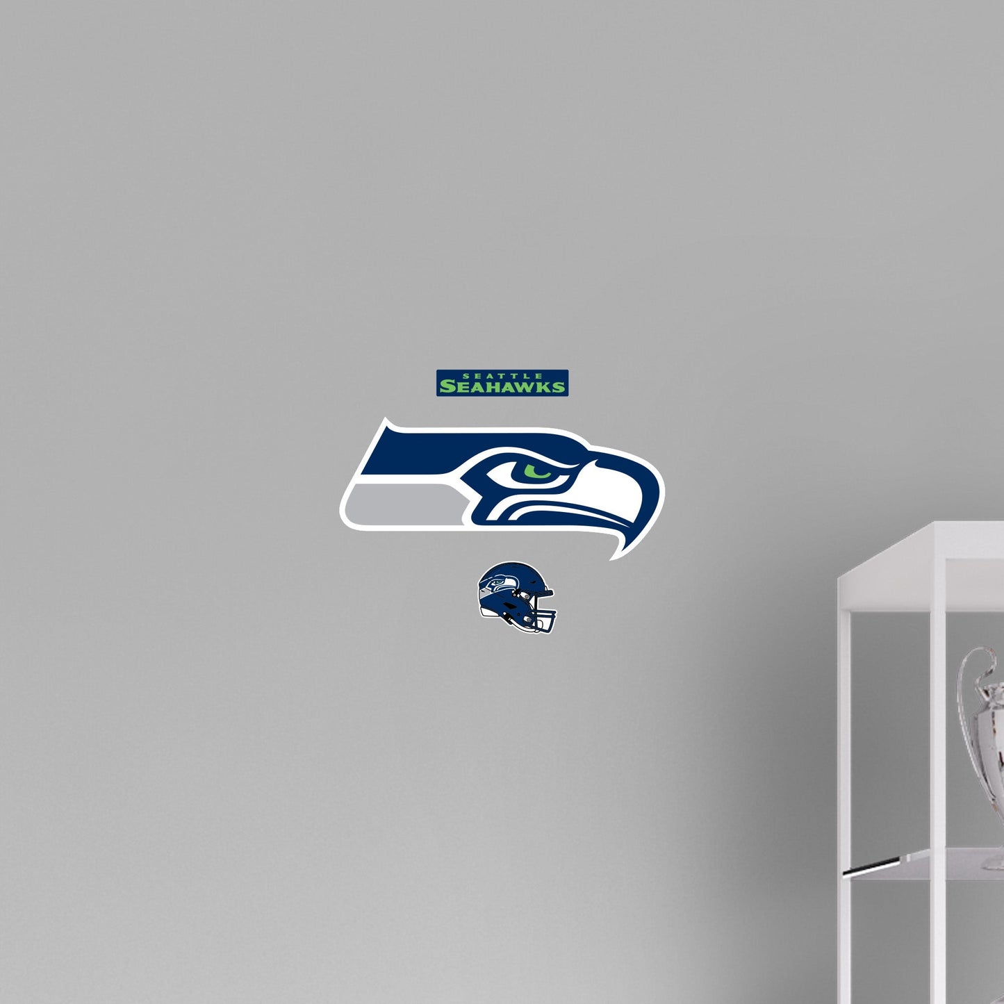 Seattle Seahawks:   Logo        - Officially Licensed NFL Removable     Adhesive Decal
