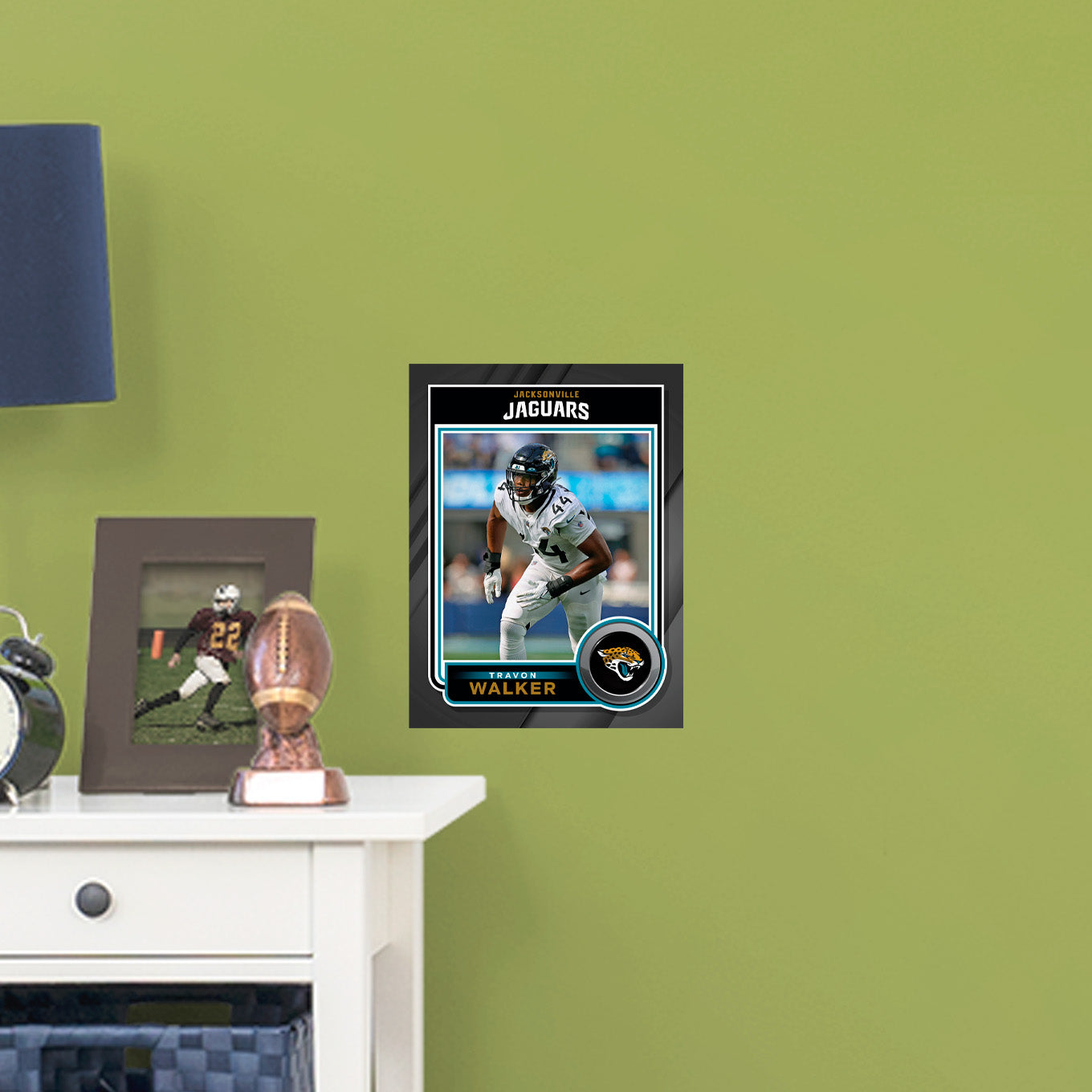 Jacksonville Jaguars: Travon Walker Poster - Officially Licensed NFL Removable Adhesive Decal