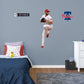 Philadelphia Phillies: Zack Wheeler - Officially Licensed MLB Removable Adhesive Decal