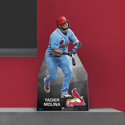 St. Louis Cardinals: Yadier Molina  Stand Out Mini   Cardstock Cutout  - Officially Licensed MLB    Stand Out