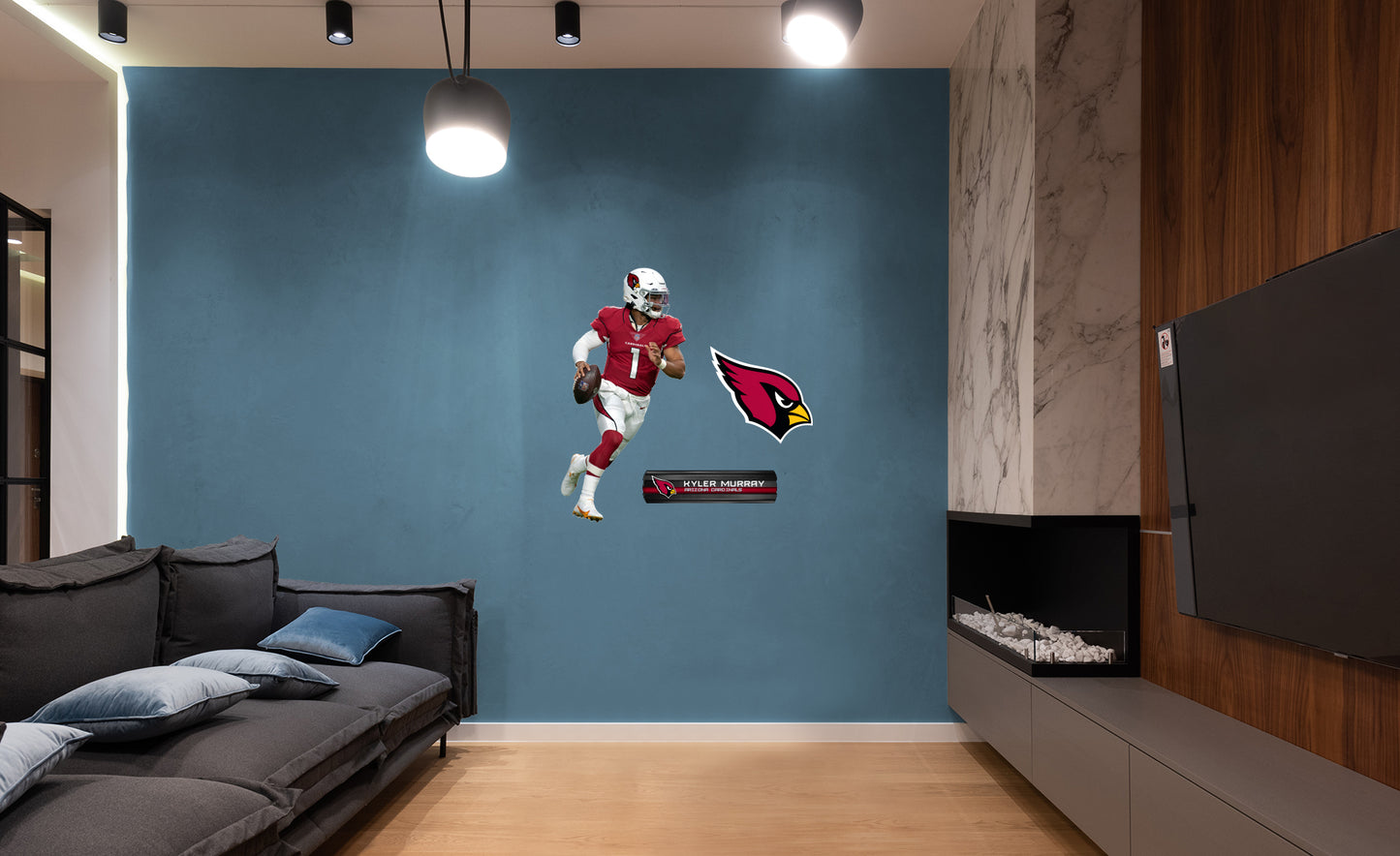 Arizona Cardinals: Kyler Murray  Home        - Officially Licensed NFL Removable     Adhesive Decal