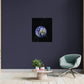 Planets: Earth and Stars Mural        -   Removable     Adhesive Decal