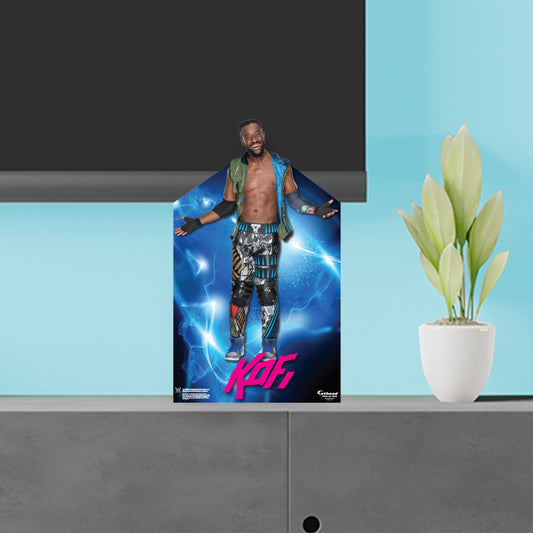 Kofi Kingston   Mini   Cardstock Cutout  - Officially Licensed WWE    Stand Out