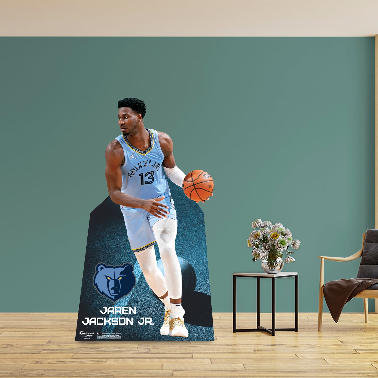 Memphis Grizzlies: Jaren Jackson Jr. Life-Size Foam Core Cutout - Officially Licensed NBA Stand Out