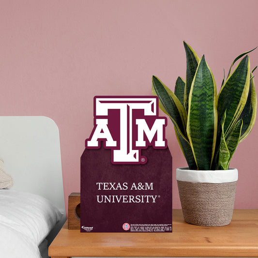 Texas A&M Aggies: Mini Cardstock Cutout - Officially Licensed NCAA Stand Out