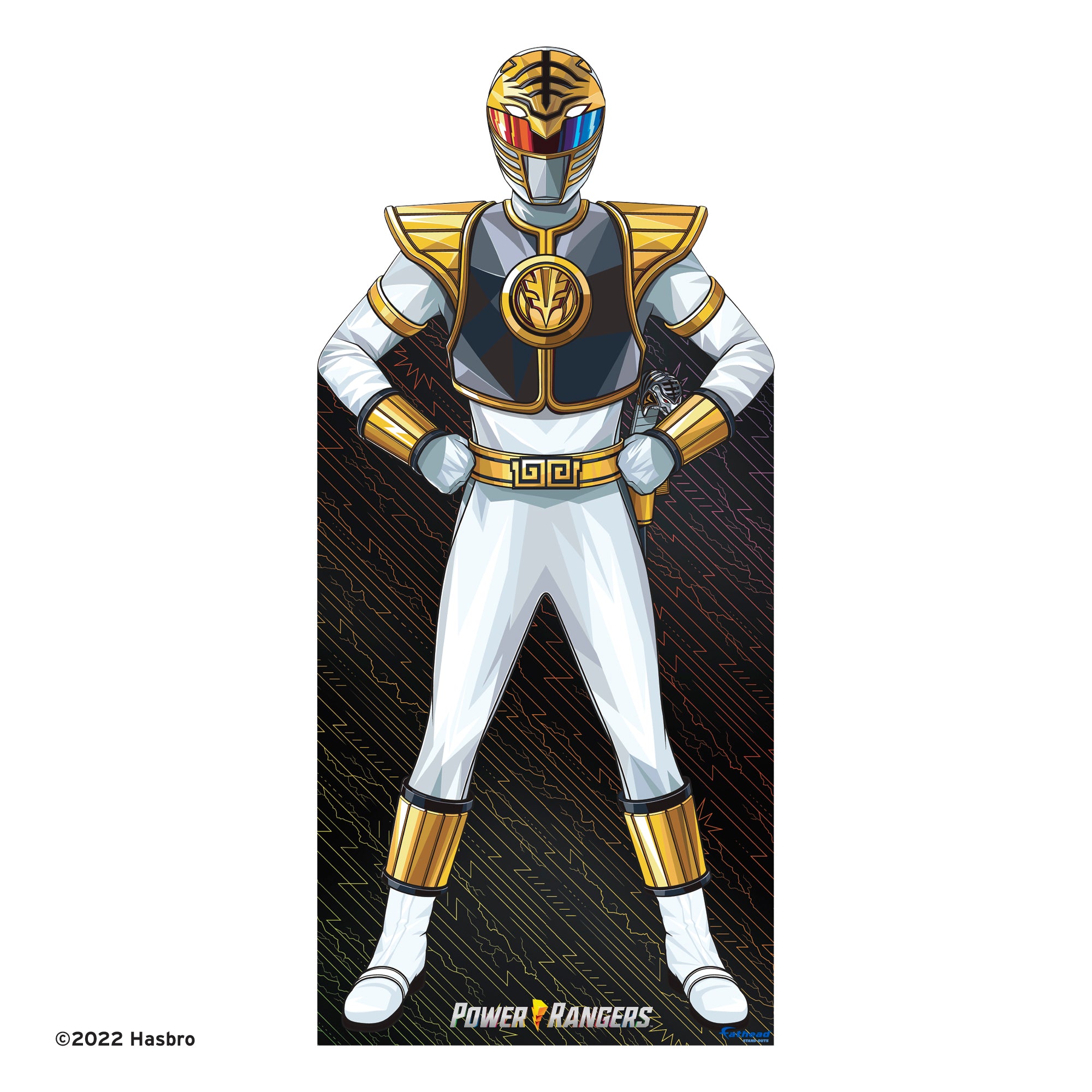 Power Rangers: White Ranger Life-Size Foam Core Cutout - Officially Li –  Fathead