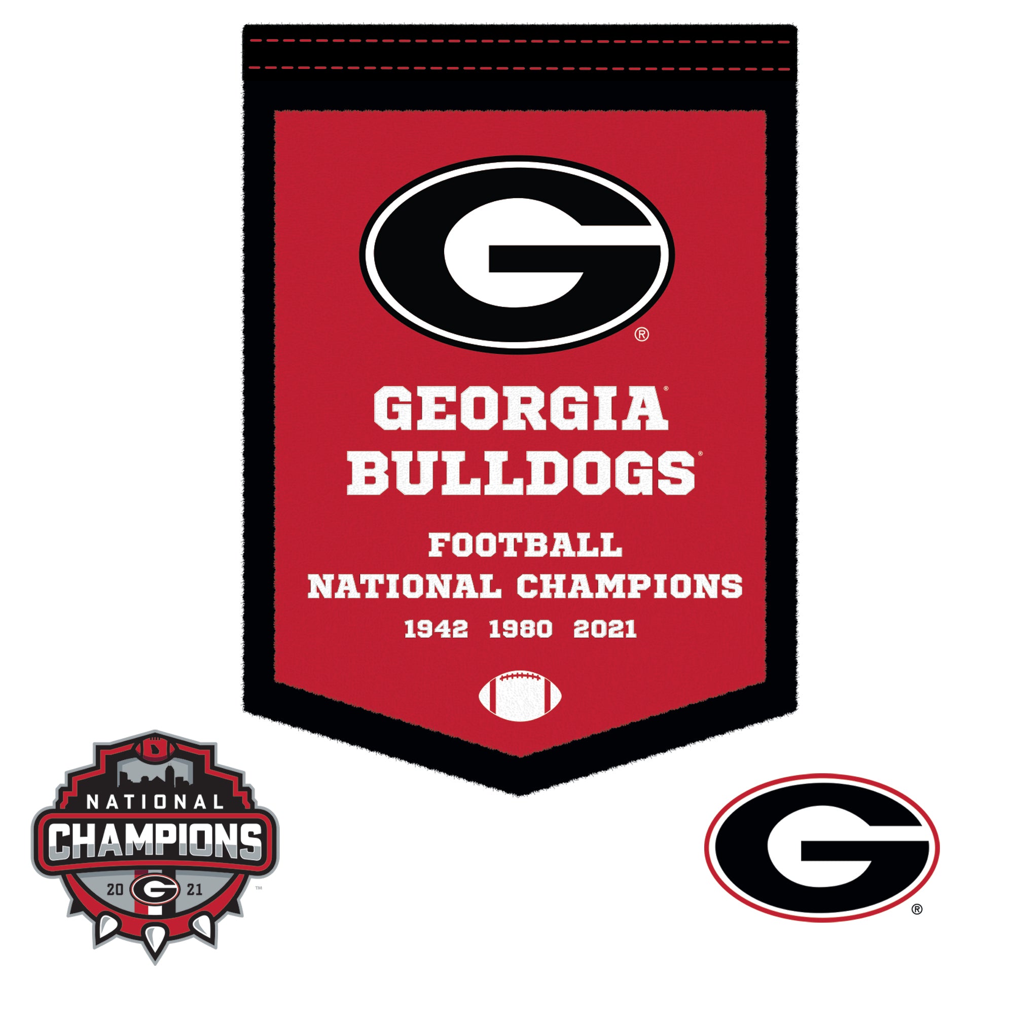 Georgia breaks down the 2021 National Champions logo