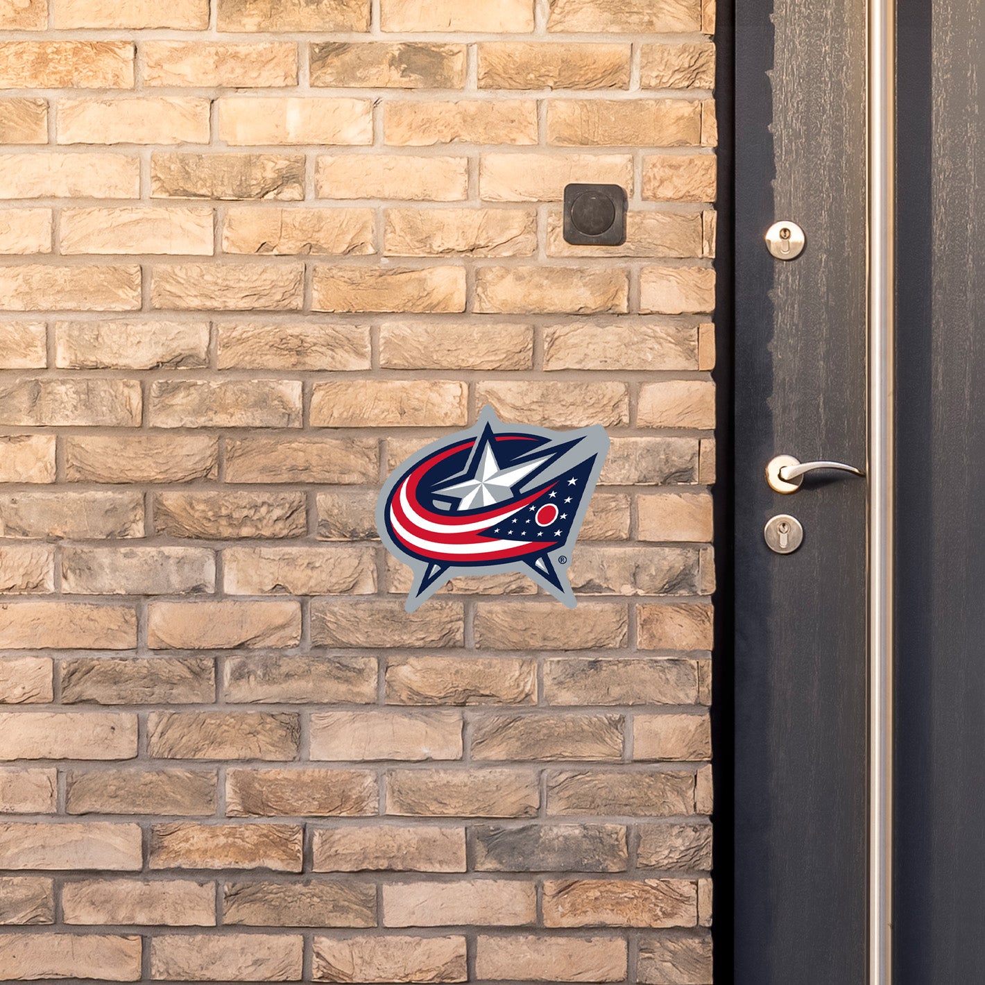 Columbus Blue Jackets:   Outdoor Logo        - Officially Licensed NHL    Outdoor Graphic