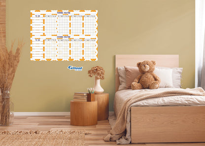 Chart:  Honeycomb Routine Chart Dry Erase        -   Removable     Adhesive Decal