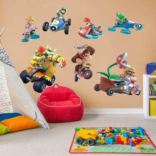Mario Kart 8: Collection - Officially Licensed Nintendo Removable Wall Decals