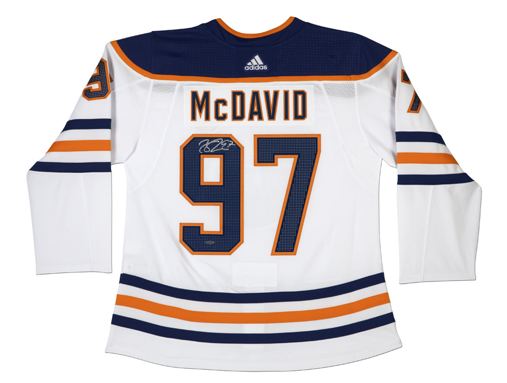 Connor McDavid Edmonton Oilers jersey XL 54 NHL 100 patch centennial Adidas
