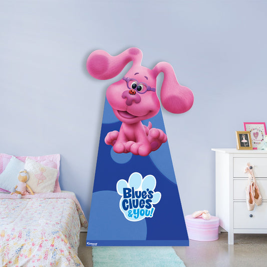Blue's Clues: Magenta Life-Size Foam Core Cutout - Officially Licensed Nickelodeon Stand Out