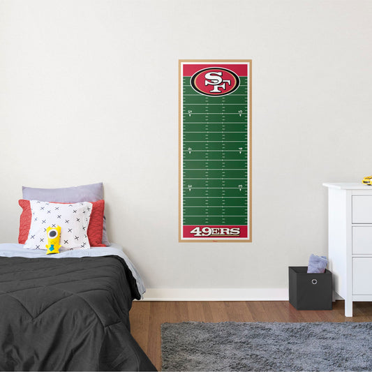 San Francisco 49ers: Growth Chart - Officially Licensed NFL Removable Wall Graphic