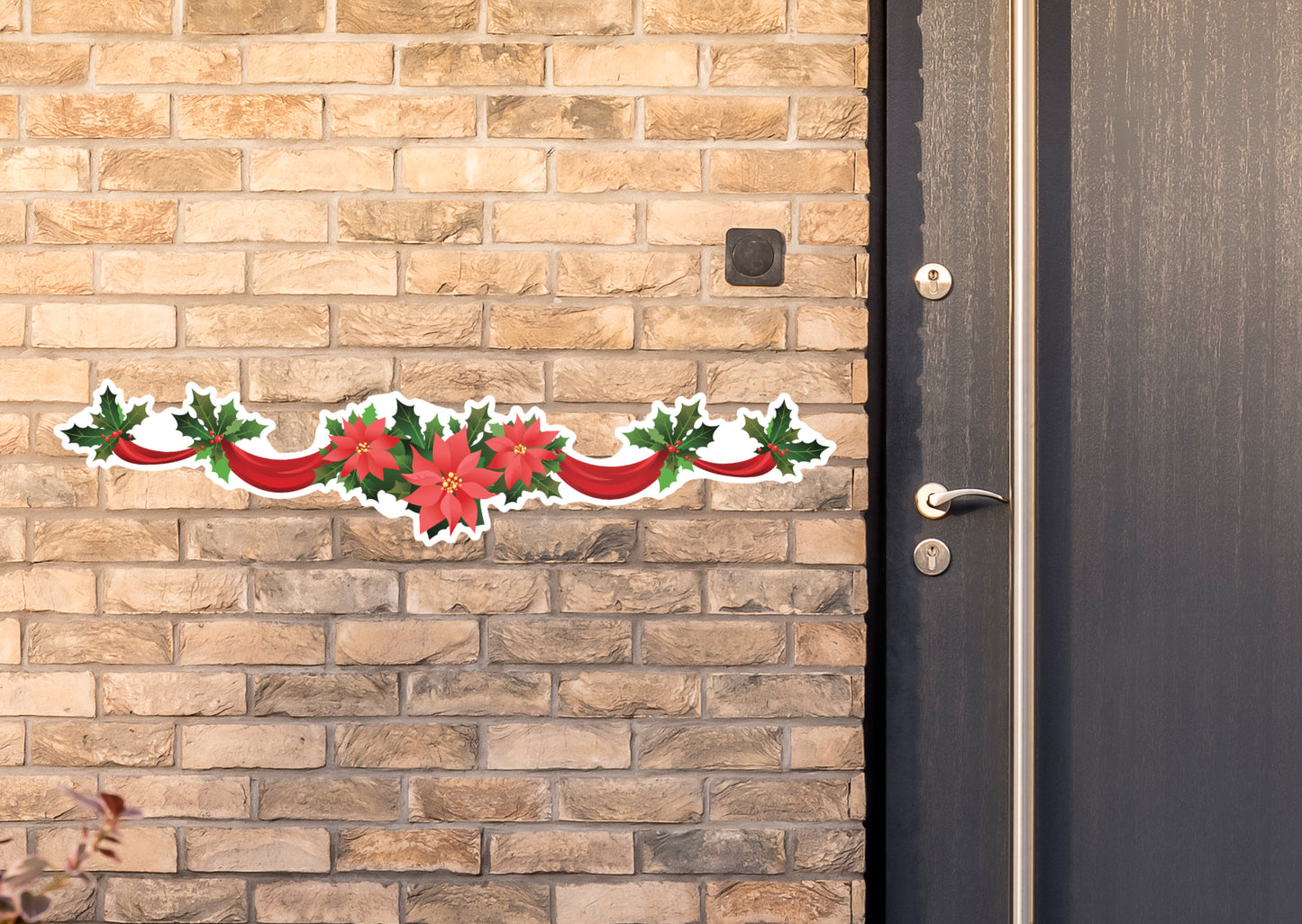 Christmas: Three Flowers - Outdoor Graphic
