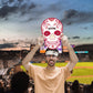 Arizona Diamondbacks: Skull Foam Core Cutout - Officially Licensed MLB Big Head