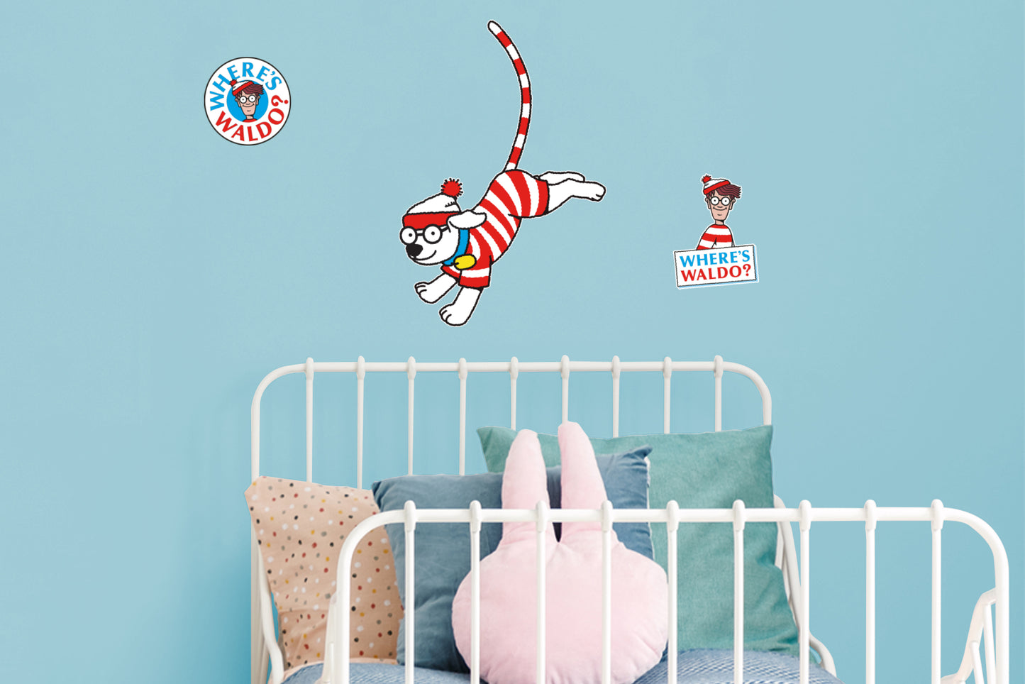Where's Waldo: Woof RealBig - Officially Licensed NBC Universal Removable Adhesive Decal