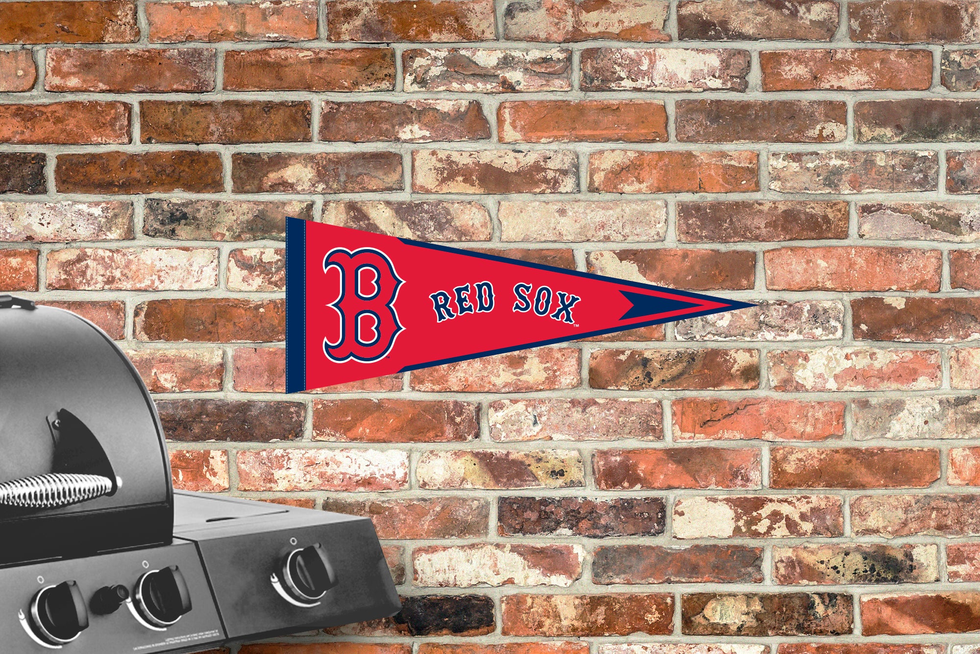 Boston Red Sox: Wally The Green Monster 2021 Mascot - MLB Removable Wall Adhesive Wall Decal Large