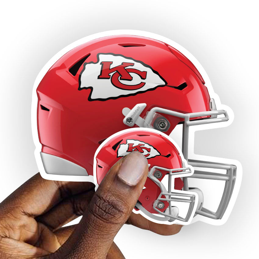 chiefs football helmet youth Kansas City Chiefs - 5 Helmet Minis (Mixed Sizes) - Official NFL