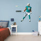 Miami Dolphins: Jaelan Phillips - Officially Licensed NFL Removable Adhesive Decal