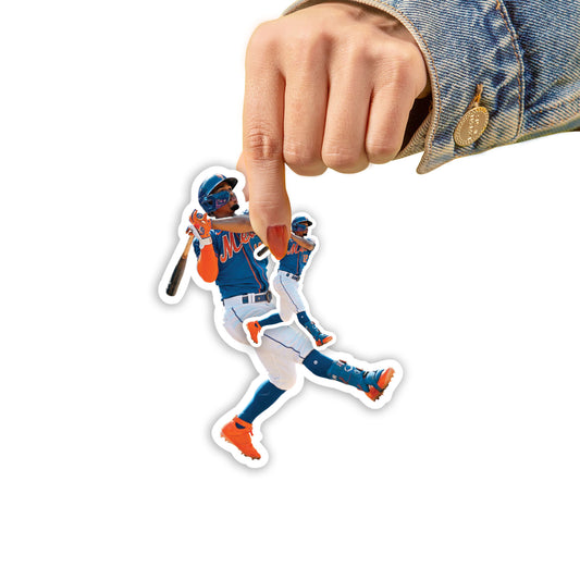 New York Mets: Francisco Lindor  Player Minis        - Officially Licensed MLB Removable     Adhesive Decal