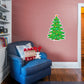 Christmas: Christmas Tree Icon - Removable Adhesive Decal