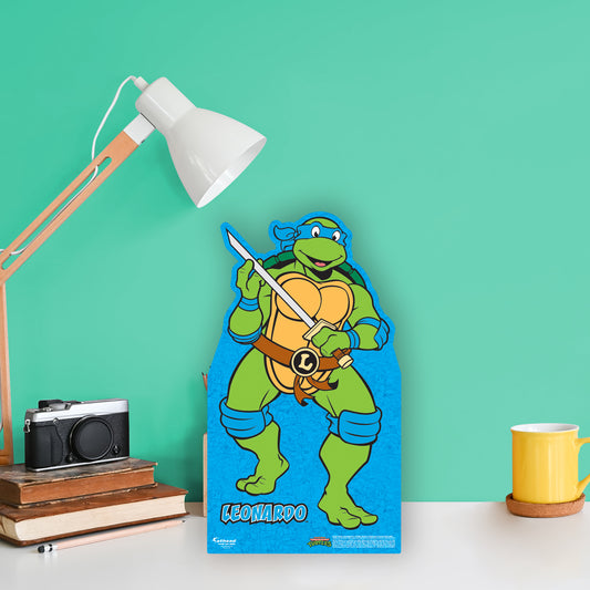Teenage Mutant Ninja Turtles: Leonardo Mini Cardstock Cutout - Officially Licensed Nickelodeon Stand Out