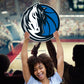 Dallas Mavericks: Logo Foam Core Cutout - Officially Licensed NBA Big Head