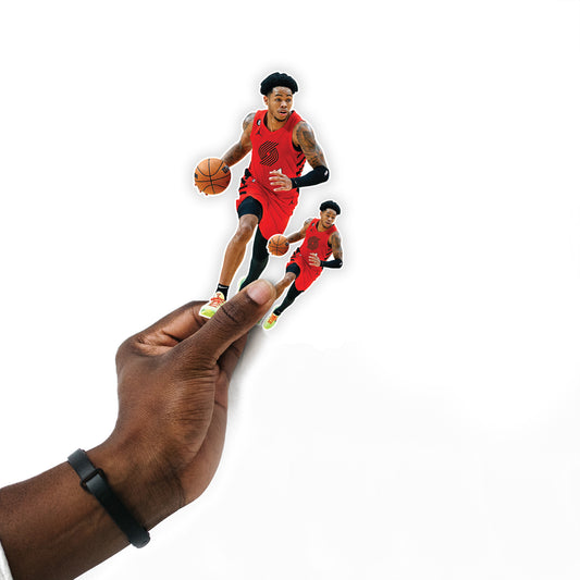 Portland Trail Blazers: Anfernee Simons Minis - Officially Licensed NBA Removable Adhesive Decal