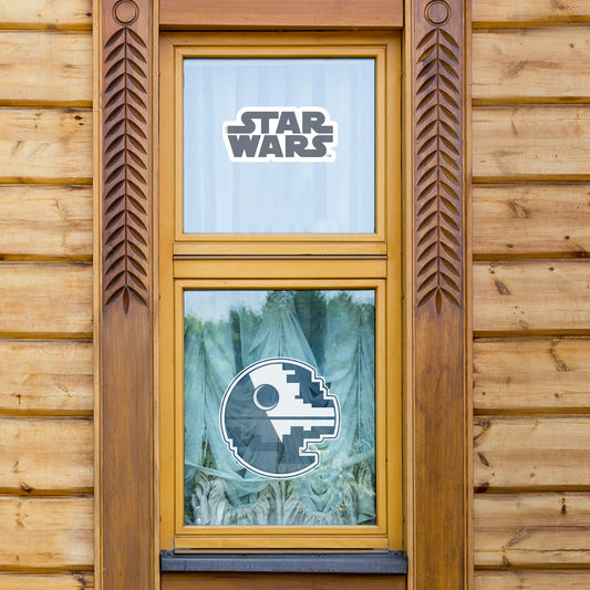 Star Wars: Death Star 2 Window Clings - Officially Licensed Disney Removable Window Static Decal