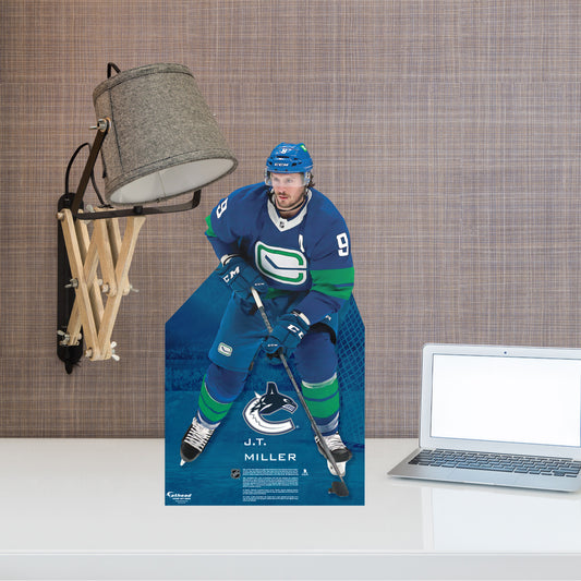 Vancouver Canucks: J.T. Miller Mini Cardstock Cutout - Officially Licensed NHL Stand Out
