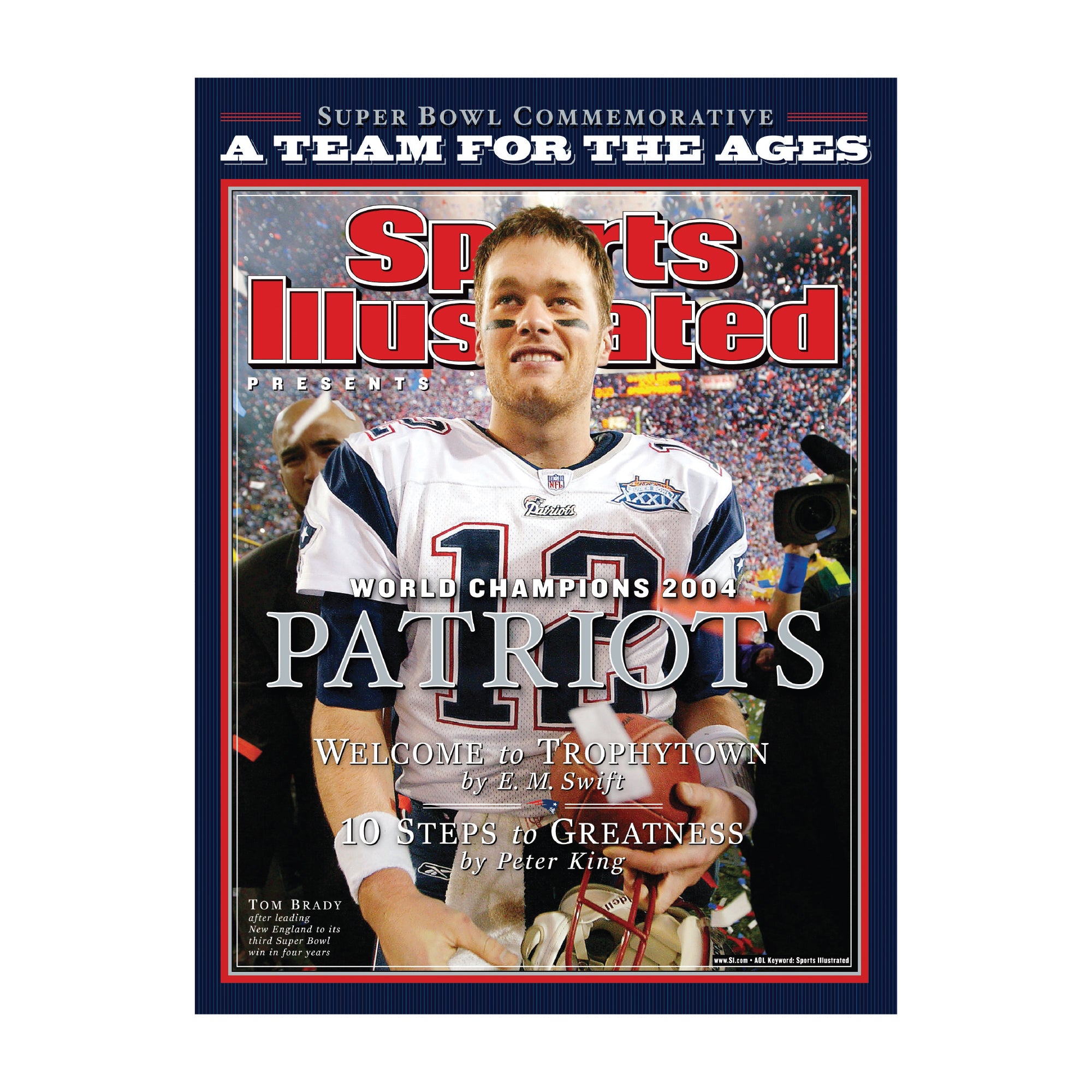 New England Patriots: Tom Brady December 2005 Sportsman of the Year Sp –  Fathead