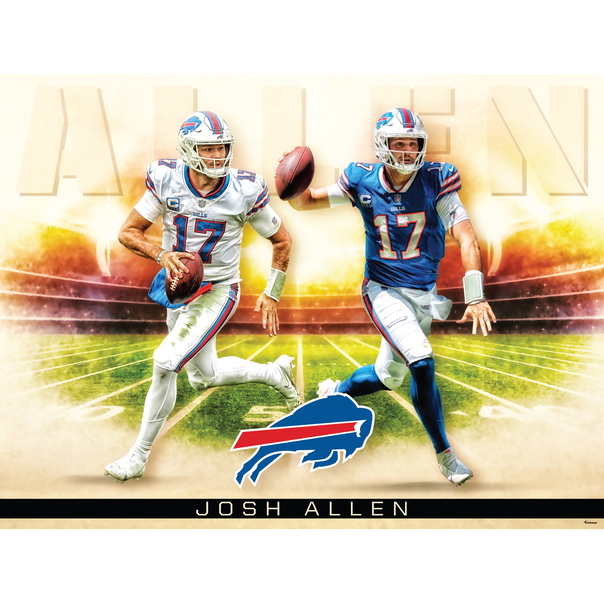 Buffalo Bills: Josh Allen 2022 Inspirational Poster - Officially Licen –  Fathead