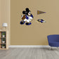 Baltimore Ravens: Mickey Mouse - Officially Licensed NFL Removable Adhesive Decal