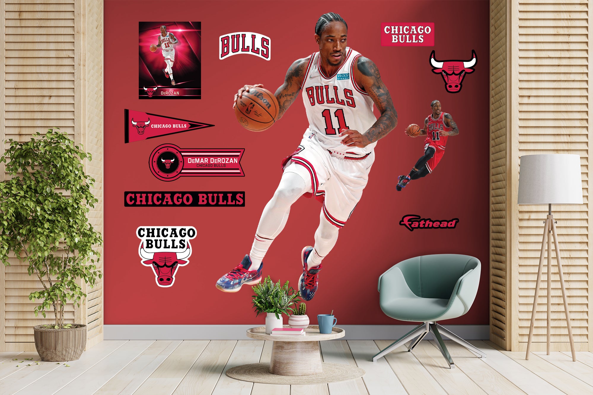 Demar Derozan Poster Chicago Bulls NBA Sports Print Sports 