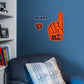 Chicago Bears: Foam Finger - Officially Licensed NFL Removable Adhesive Decal