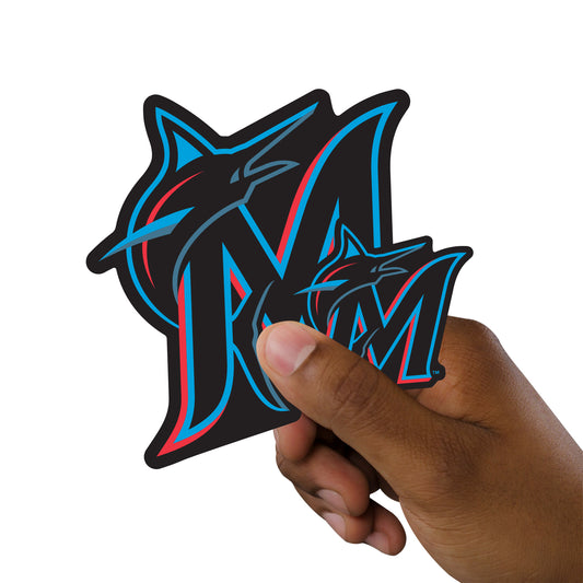 Miami Marlins: Logo Minis - Officially Licensed MLB Outdoor Graphic