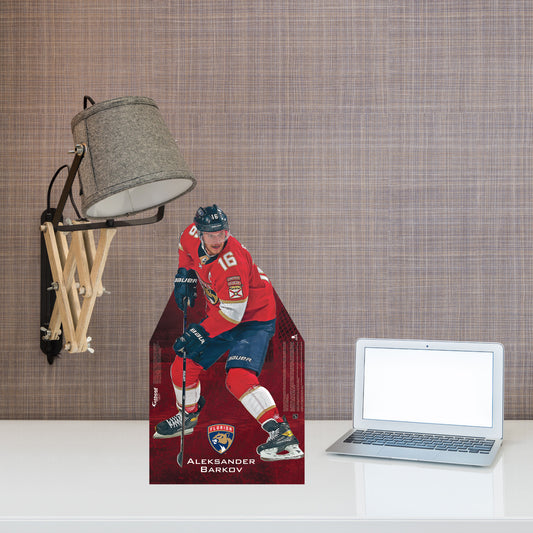 Florida Panthers: Aleksander Barkov Mini Cardstock Cutout - Officially Licensed NHL Stand Out