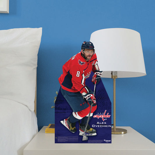 Washington Capitals: Alex Ovechkin Mini Cardstock Cutout - Officially Licensed NHL Stand Out