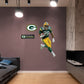 Green Bay Packers: AJ Dillon - Officially Licensed NFL Removable Adhesive Decal